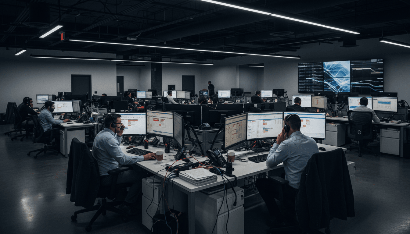 Appointment setting team coordinating schedules