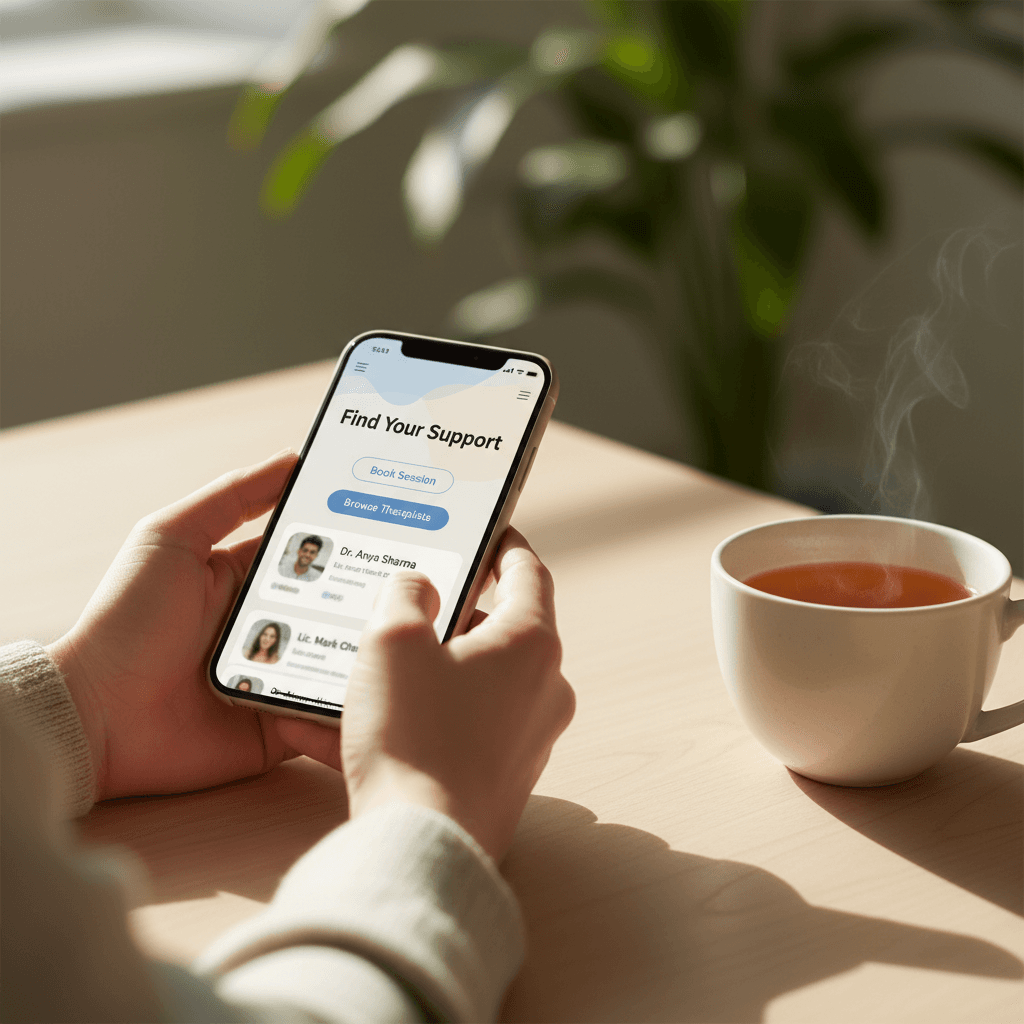 Real-time appointment tracking on mobile device